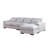 123" Wide Reversible Modular Sofa with Ottoman-67149242