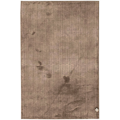 Tapis brun de haute qualité noué à la main