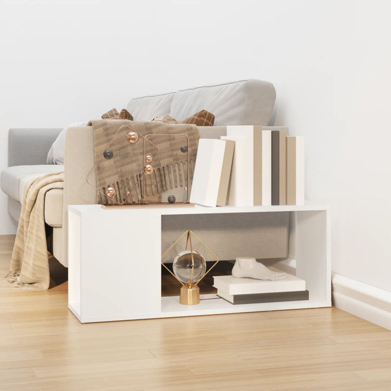 Crédence de rangement l 31,5 po Tiho, Blanc