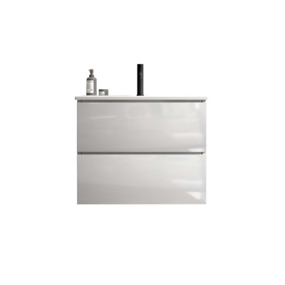 Meuble-lavabo mural 24 po avec lavabo