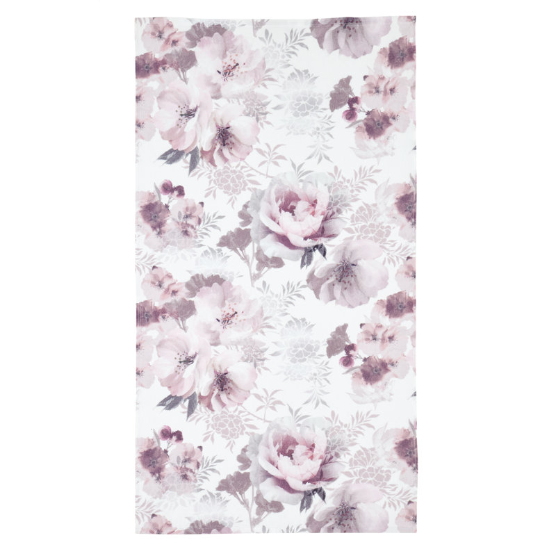 Dramatic Floral Towel