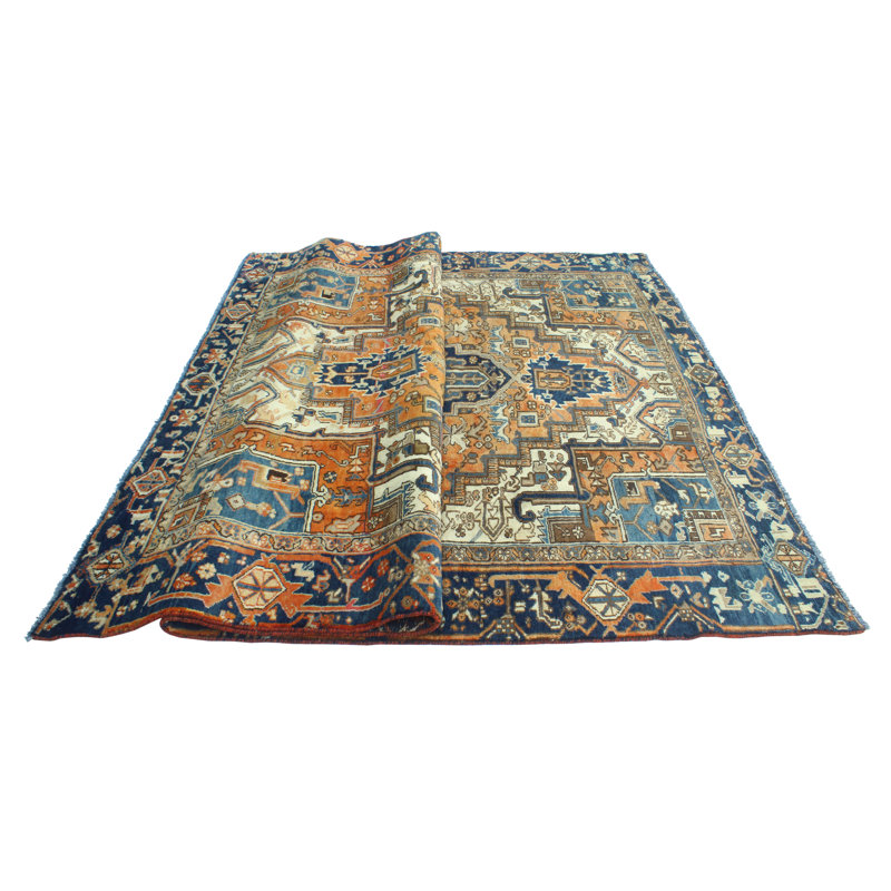 Khrystopher Heriz Nikolas Orange Rug