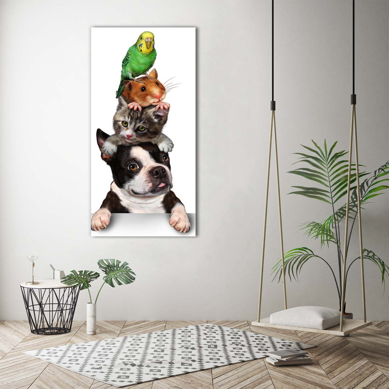 Pets - Wrapped Canvas Print