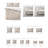 Elwood Natural Cotton Comforter Set  8 Piece-109897099