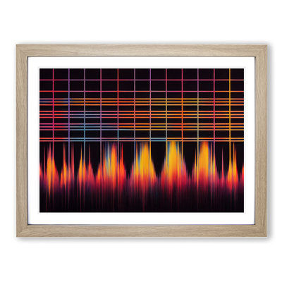 Electronic Audio Sound Bars Vol.2 Abstract - Single Picture Frame Print