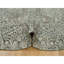 Tapis unique gris de 8 pi x 8 pi Selim