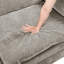 4 modulaires pour le salon avec un rembourrage en mousse, des coussins de siège réversibles et des housses amovibles Coussin modulaire revêtu de chenille 300 lb par capacité