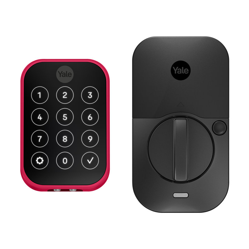 Yale Assure Lock 2 Viva Magenta Key-Free Touchscreen Deadbolt