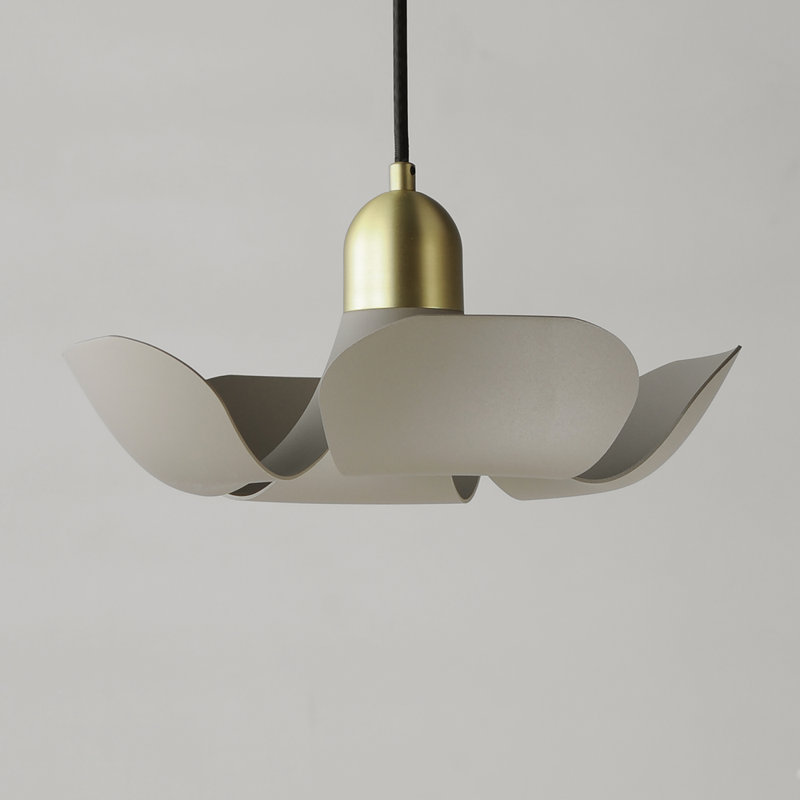 Miruna 1 - Light Novelty Pendant, Satin Brass/Silver Gold