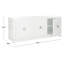 Buffet de 63 po de large Arcelia