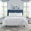 Édredon surdimensionné à passepoil en coton percale 240TC Pointehaven-273685960