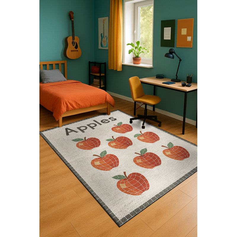 Tapis tissé crème Mosso, 2' x 2'11"