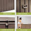 Boîte de rangement en acier pour l'extérieur-99011408-99011407
