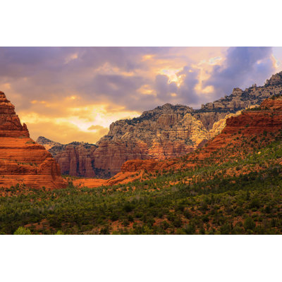 Kathlene Sunrise in Sedona, Arizona - Photographie sur toile tendue