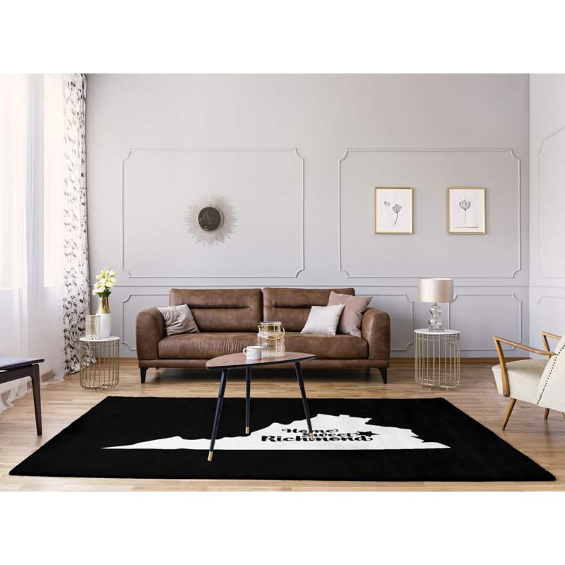 Tapis en poly-chenille richmond virginie, Rectangle 8 pi x 10 pi