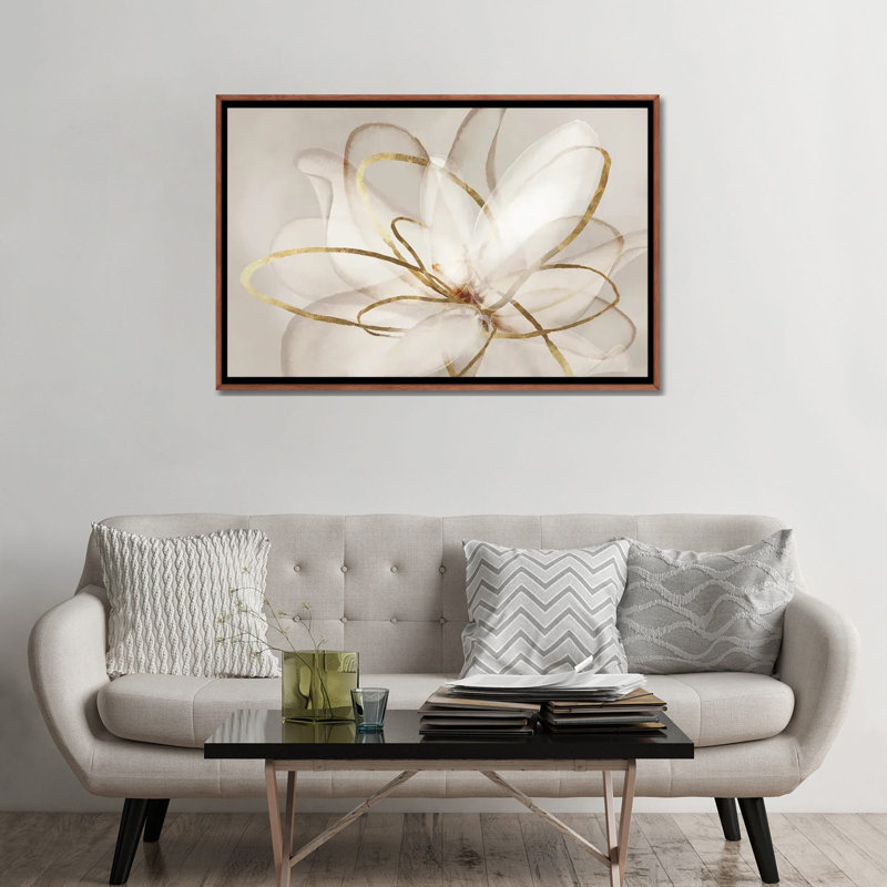 Transparent Transparent III '- imprimé, Impression encadrée, H 32 po x l 48 po, Bois classique