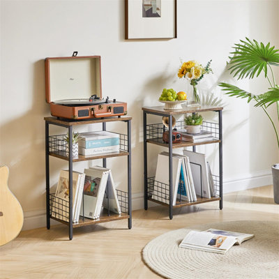 62.5cm H Media Shelves
