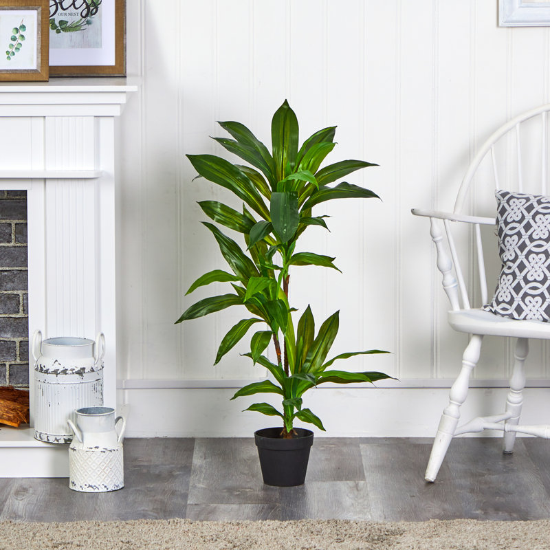 Faux Plant in Pot Liner, 36" H x 13" W x 13" D