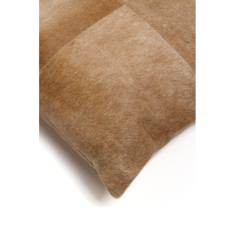 Coussin Torino, Couleur unie, Brun clair