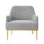 Fauteuil d'appoint Virelli Modern Chenille-1675135907