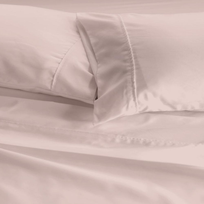 King Linen Microfiber Solid Sheet Set