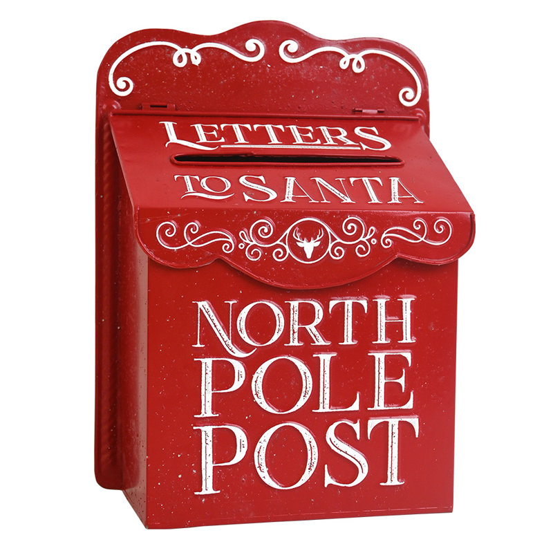 with Magnetic Closure and with Newspaper Compartment, Red