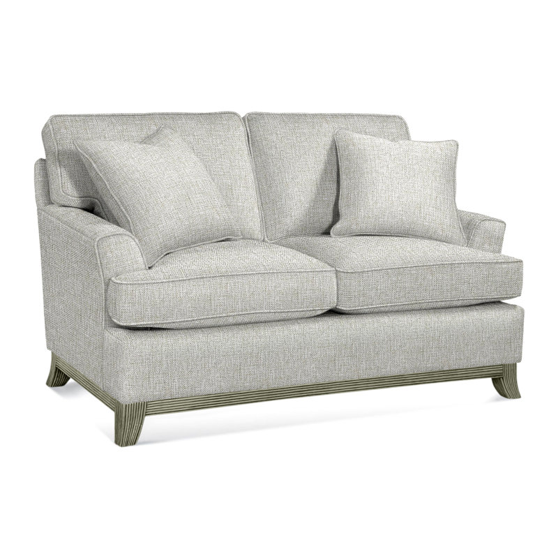 Oaks Way Loveseat, Elite Ivory; 0321-91, Graystone Finish