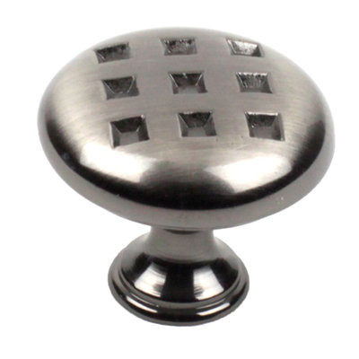 Handpainted Majestic 1 3/8" Diameter Mushroom Knob