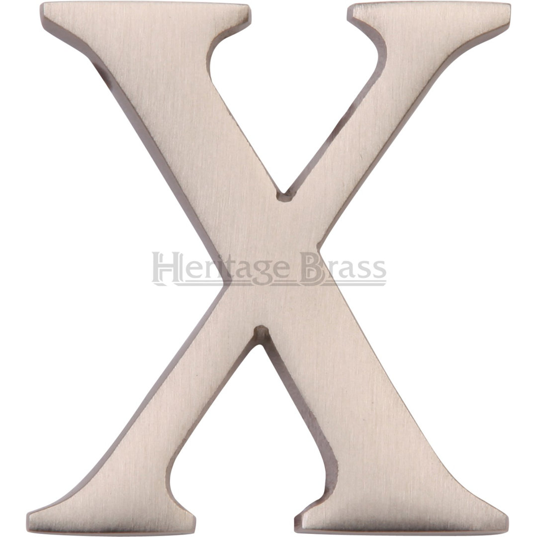 Heritage Brass Heritage Alphabet Rear Fix 5.1cm (2")