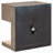 Brown 1-Drawer Nightstand Bedside Table