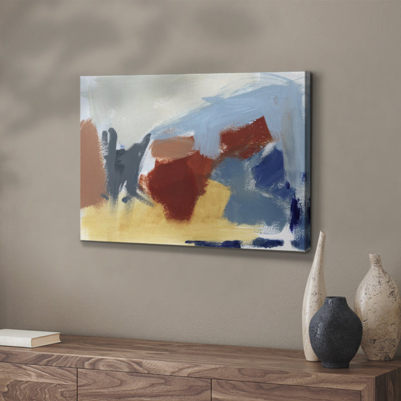 Frucht Farbe II - Cavas enveloppés de galerie, H 32 po x l 48 po