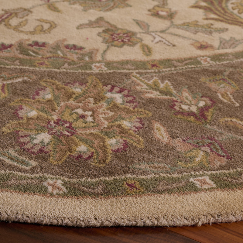 Heritage Hand Tufted Wool Rug, Oval 7'6" x 9'6"