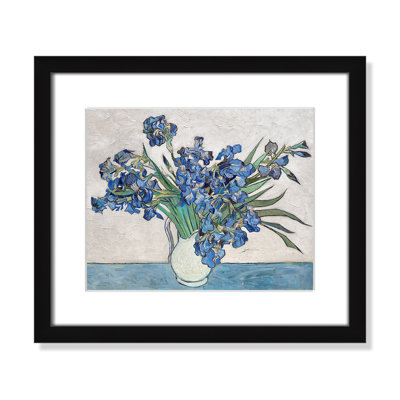 Imprimé iris bleu par Vincent Van Gogh