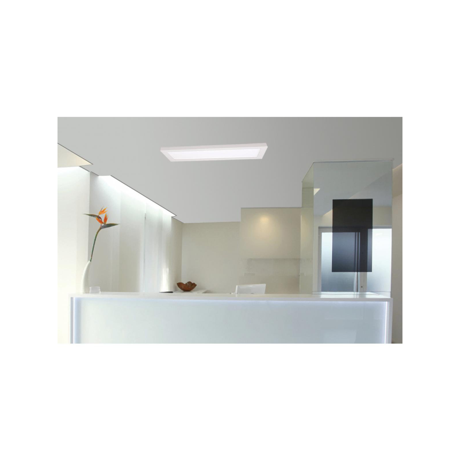 Single Light Glass LED Flush Mount