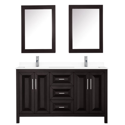 Daria 60'' W Double Vanity