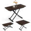 Table de salle à manger extensible à piédestal