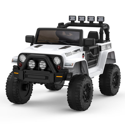 Voiture 12 V pour enfants sur camion avec télécommande