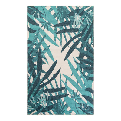Tapis d'extérieur botanique