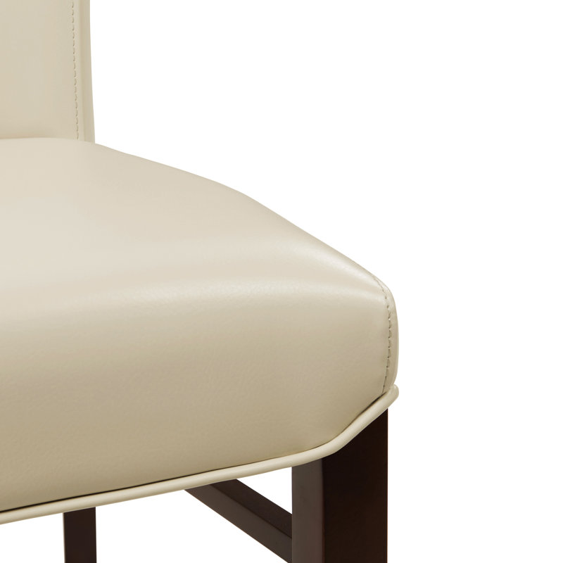 Liliana 19.5'' H Upholstered Dining Parsons Chair, Cream