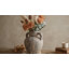 Vase de table rustique en terre cuite texturée avec poignées, idéal pour une entrée ou comme élément décoratif sur une étagère - Grand vase contemporain pour le salon ou la décoration intérieure - 33 cm-778928004-778928005