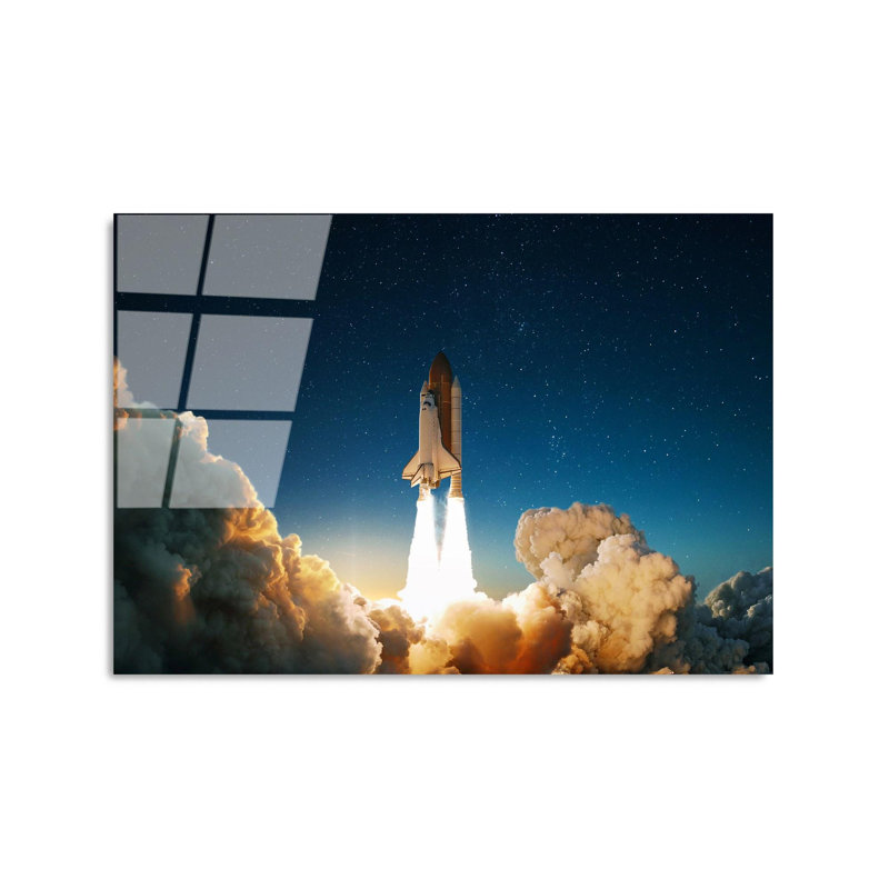 Elegant Decorative Tempered Glass Painting, 19.7 x 27.6 Inches | 100% Tempered Glass, Thickness: 0.16 Inches | Perfect for Home Decor, Living Room, and Office | Stunning Art Piece with Modern Aesthetic