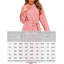 Rocklan Waffle Mid-Calf Bathrobe-1383528653-1383528655