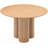 Issabell Ash Round Solid Wood Dining Table-88388029