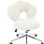 Fauteuil de bureau pivotant à 360 °, réglable en hauteur, fauteuil en tissu Teddy-95793881
