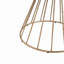 Table d'appoint en pin rétro Hollow Edge