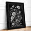 Daisy Cluster Botanical - Framed Print-829460101-829460090