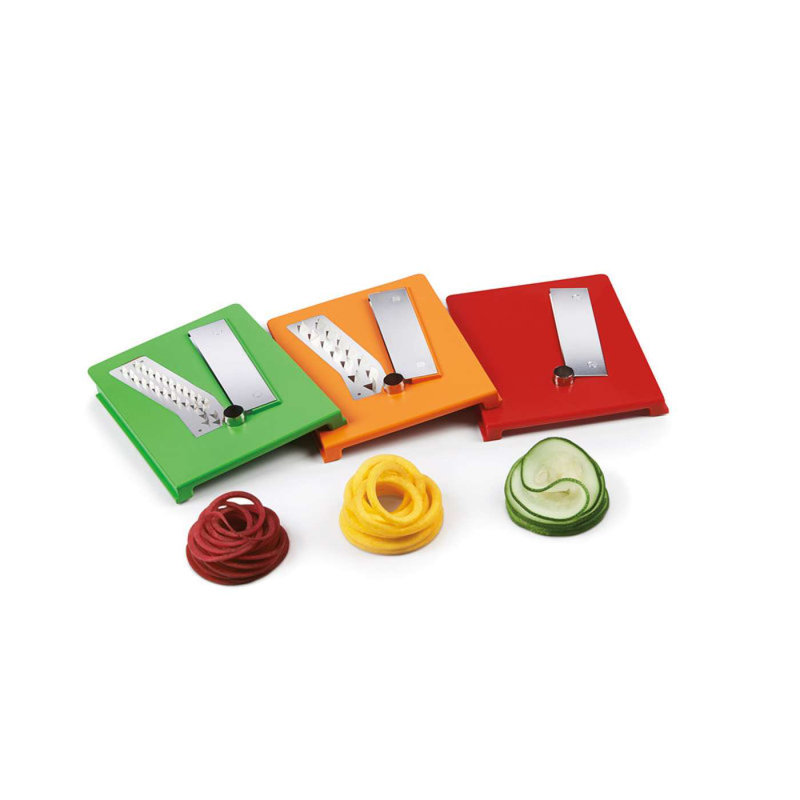 OXO Good Grips 3-Blade Tabletop Spiralizer with Strong Hold Suction, White