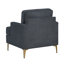 Chaise d'appoint 1pc Chenille-120697150