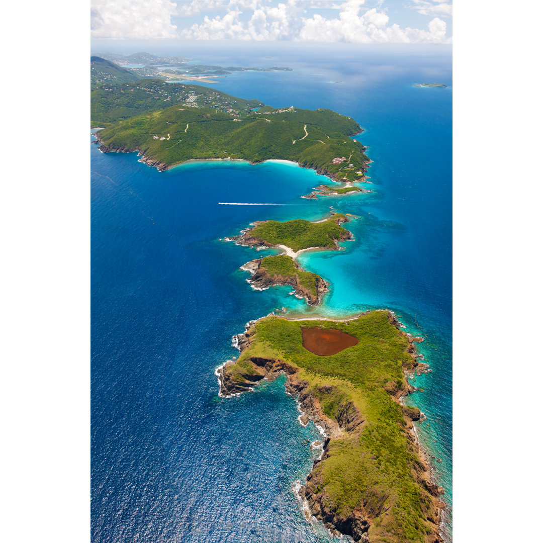 US Virgin Islands von Cdwheatley - Kunstdrucke auf Leinwand ohne Rahmen