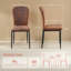 Modern Suede Upholstered Parsons Chair, Armless Dining Chair for Restaurant, Kitchen, Conference Room-207233924